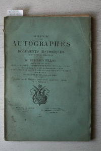 Vente 27 Juillet 1883 : Inventaire Des Autographes et Des Documents Historiques Composant La Collection De M. Benjamin Fillon. Séries XIII - XV. Hommes De Guerre, Vendée Contre-Révolutionnaire, Divers.