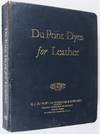 Du Pont Dyes for Leather [COMPLETE WITH ALL ITS MOUNTED LEATHER SAMPLES]