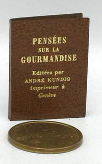 [MINIATURE] PENSEES SUR LA GOURMANDISE - 