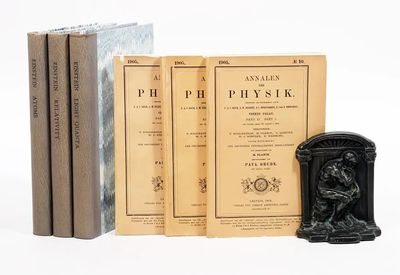 Zur Elektrodynamik bewegter Korper [Special Relativity]; WITH: Über einen die Erzeugung und Verwandlung des Lichtes betreffenden heuristischen Gesichtspunkt [Light Quanta]. WITH: Über die von der molekularkinetischen Theorie der Warme geforderte ...