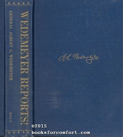 Wedemeyer 洋書 Reports! Biblio - items) (33 C Albert Wedemeyer by Reports Wedemeyer Wed C.  General 洋書