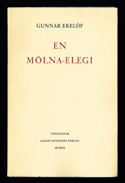 En Mölna-elegi. Metamorfoser.