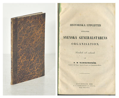 Historiska uppgifter rörande svenska…
