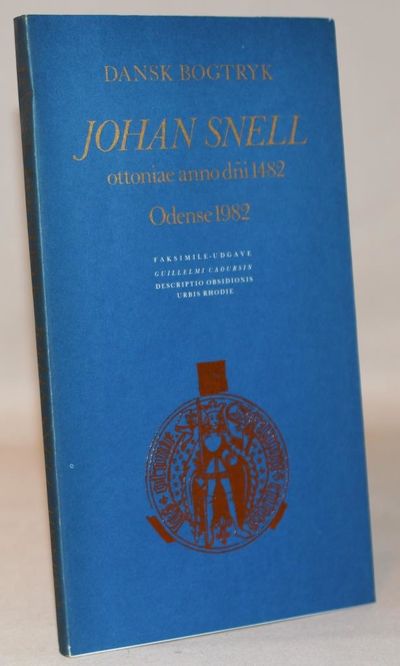 Dansk bogtryk. Johan Snell. Ottoniae anno dni…