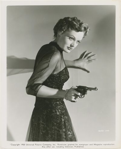 Undercover Girl (Original publicity photograph from the 1950 film noir)