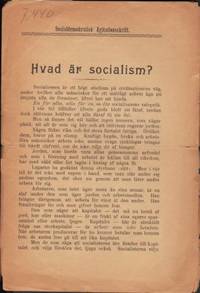 Hvad är socialism?