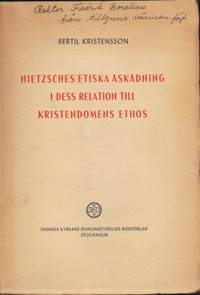 Nietzsches etiska åskådning i dess relation till…
