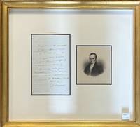 Autographed Signed Note from Daniel Webster