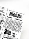 Original Promotional Flyer For Nirvana At City Gardens