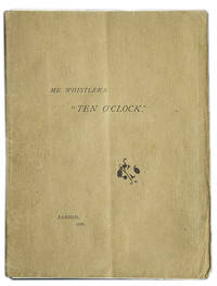 Mr. Whistler's "Ten O'Clock