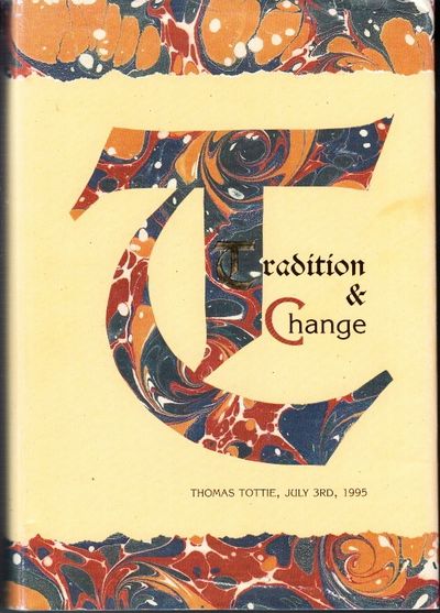 Serving the Scholarly Community. Essays on Tradition and Change in Research Libraries. Presented to Thomas Tottie on July 3rd, 1995. (photo 1)