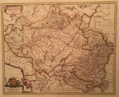 Novissima Arragoniæ Regni Tabula.