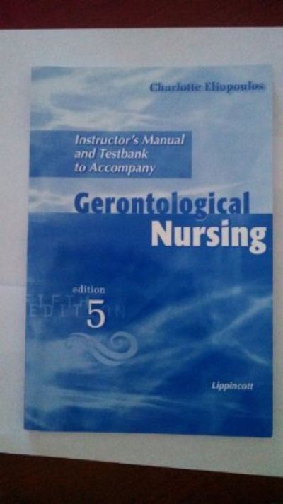 Gerontological Nursing Book