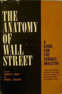 cover of The Anatomy of Wall Street: a Guide for the Serious Investor