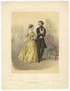 La Polka. Colour lithograph by Sorrien after Anais Colin