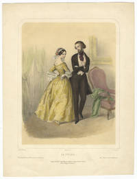 La Polka. Colour lithograph by Sorrien after Anais Colin