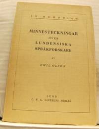 In memoriam. Minnesteckningar över lundensiska…
