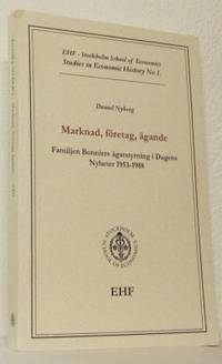 Marknad, företag, ägande. Familjen Bonniers…