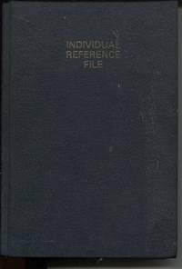 image of Individual Reference File of Extracts From the Edgar Cayce Readings Referred to As the "Black Book"