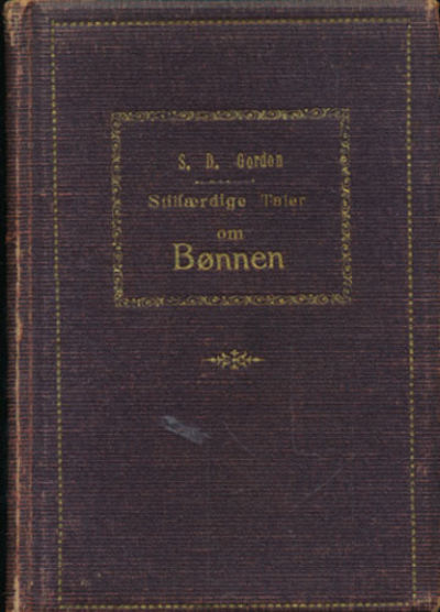 Stillfærdige taler om bønnen.
