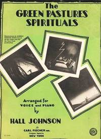 cover of THE GREEN PASTURES SPIRITUALS. Arranged for Voice and Piano by Hall Johnson