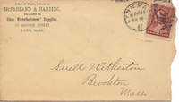 image of Advertising Cover March 11, 1887 McFarland_Harding Lynn, Mass