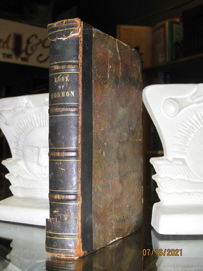 Jas. O. Wright, 1858. Good. Smith, Joseph, Jr.. Book of Mormon. New York: Jas. O. Wright, 1858. 5th ...