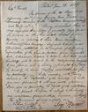 Autograph Letter Signed Philadelphia, June 28, 1817, to Nathan Guilford, Corresponding Secretary, Western Emigrant Society, Cincinnati