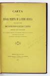 Carta Sobre la Historia Primitiva de la Fiebre Amarilla