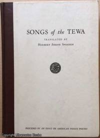 image of Songs of the Tewa. Preceded by an Essay on American Indian Poetry