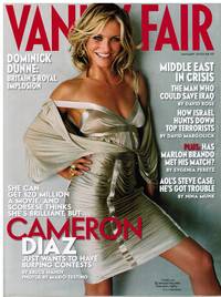cover of VANITY FAIR 2003 - CAMERON DIAZ