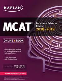 MCAT Behavioral Sciences Review : Online + Book