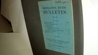 BENJAMIN RUSH BULLETIN. Vol 1, #3 by PERIODICAL - 1949