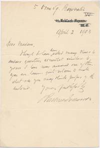 image of Autograph Note Signed