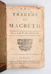 Hamlet, Prince of Denmark: a Tragedy. by SHAKESPEARE, William - 1725