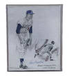 Signed Limited Lithograph of Don Drysdale