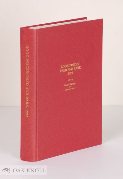 BOOK PRICES: USED AND RARE. 1993