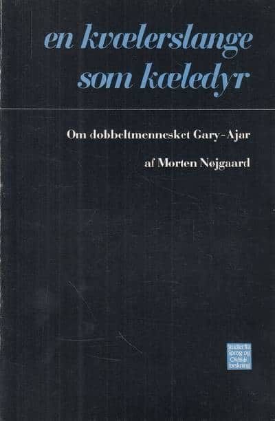 En kvælerslange som kæledyr. Om dobbeltmennesket…
