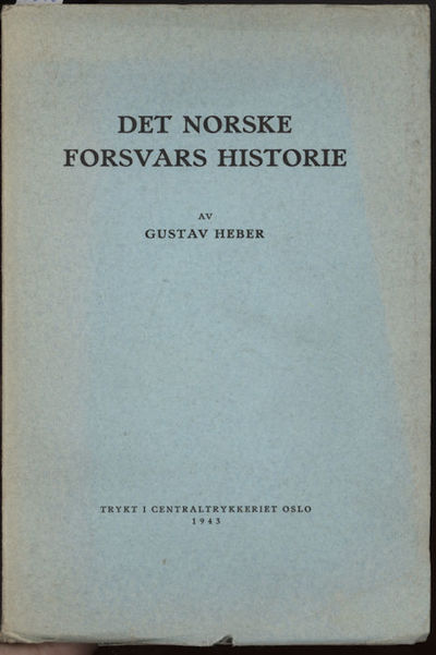 Det norske forsvars historie