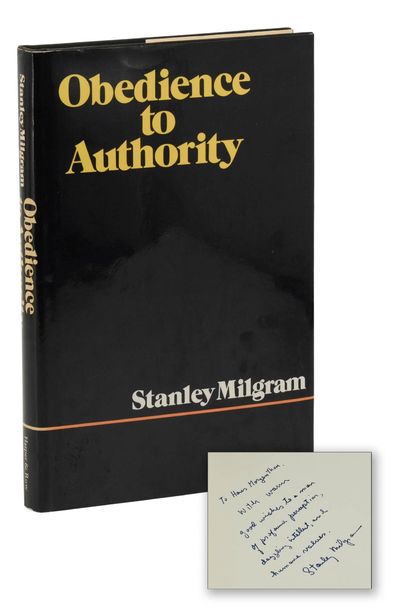 Obedience to Authority: An Experimental View