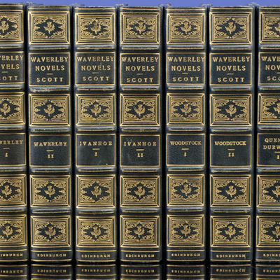 The Waverley Novels by Sir Walter Scott - 1868 - Set of 4 containing 28 novels The Waverley Novels by Sir Walter Scott - 1868 - Set of 4 containing 28 novels