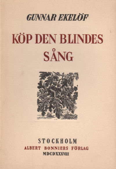 KÖP DEN BLINDES SÅNG.