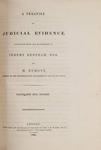 A Treatise on Judicial Evidence [with] Law Tracts. 2 works in 1