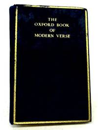 The Oxford Book of Modern Verse 1892-1935 by W B Yeats - 1936