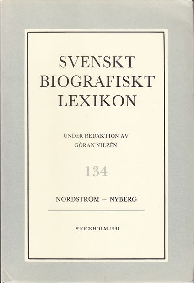 Svenskt Biografiskt Lexikon. Häfte 134 [=Band 27]…