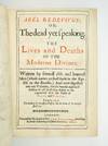 View Image 7 of 9 for ABEL REDIVIVUS; OR THE DEAD YET SPEAKING. . AN EXACT NARRATION OF THE LIFE AND DEATH OF . . . LANCEL... Inventory #ST20286