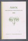 Arbok Hins Islenzka Fornleifafelags 1970 (Yearbook of the Icelandic Archaeological Society)