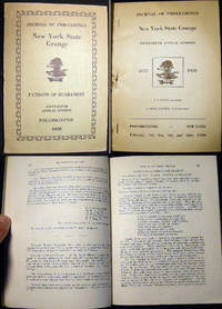 Journal of Proceedings New York State Grange Patrons of Husbandry Fifty-Fifth Annual Session Poughkeepsie 1928 by (New York State Grange) - Paperback - 1928 - from Certain Books, ABAA (SKU: 14412)