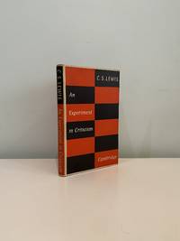 cover of An Experiment in Criticism