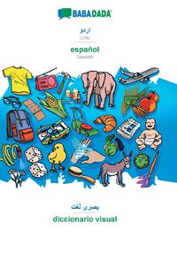 Urdu (in arabic script) - español, visual dictionary:BABADADA Urdu (in arabic script) - Spanish, visual dictionary